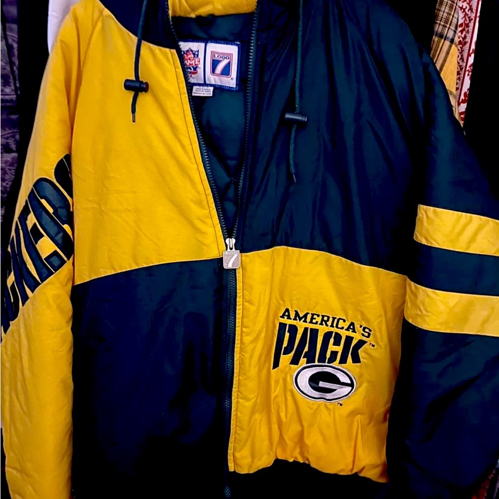 Green Bay Packers vintage jacket XL